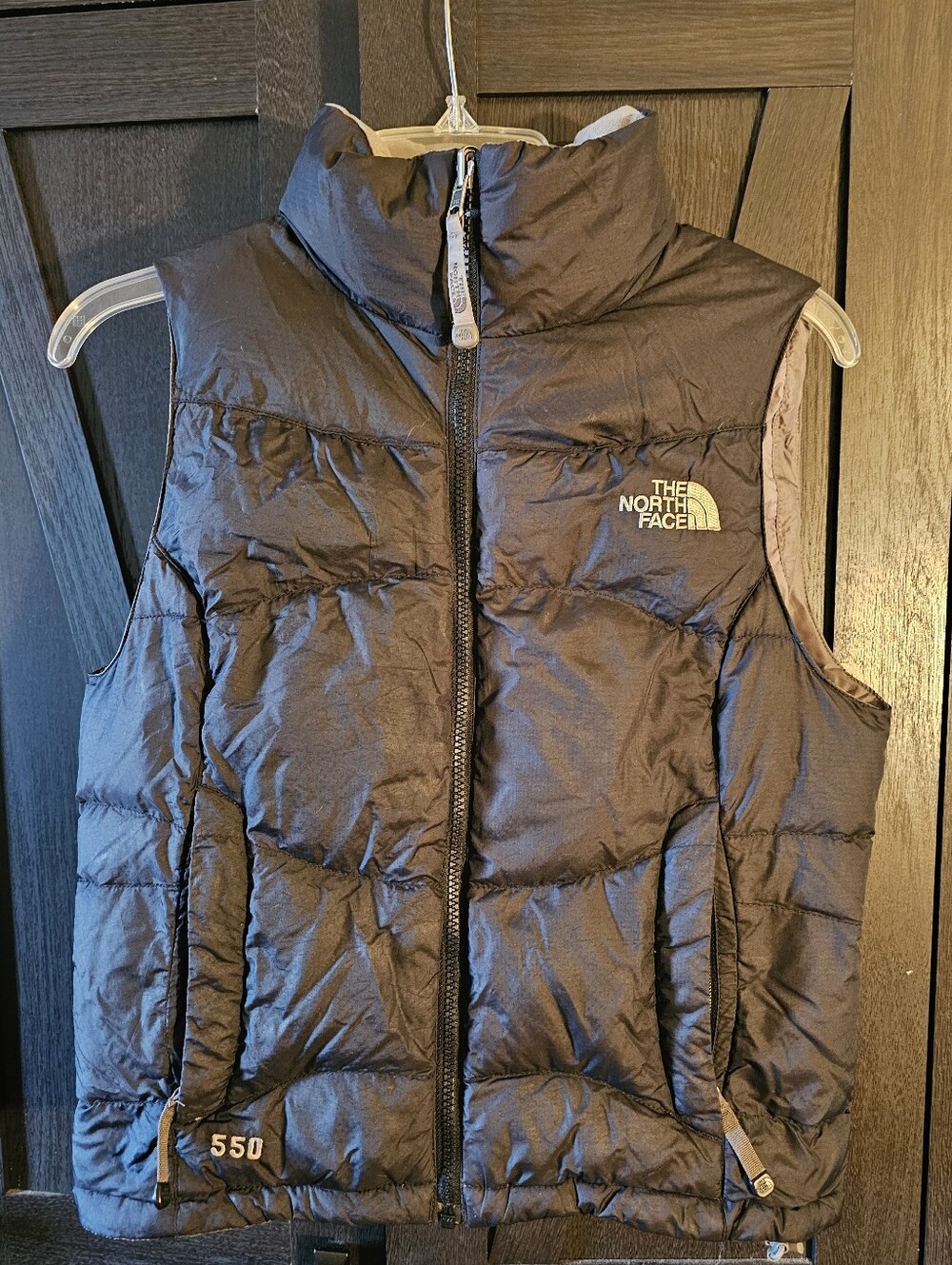 The North Face Womens Black 550 Down Puffer Vest XS